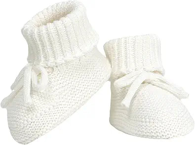 Baby Booties Newborn First Walkers Cozy Shoes Warm Knit Soft Booties for Toddler Infant Boy Girl