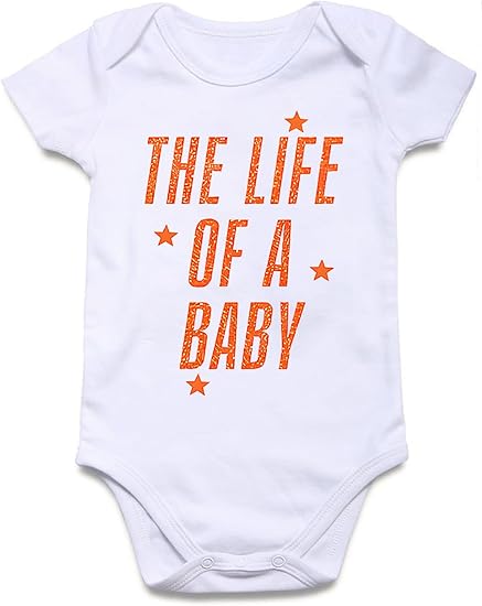 Baby Boys Girls Clothes Newborn Infant Romper Bodysuits Funny Outfit 0-12 Months