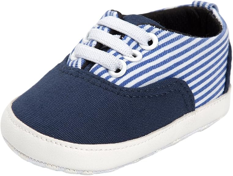 Baby Boys Girls Shoes Canvas Toddler Sneakers Anti-Slip Infant First Walkers 0-18 Months